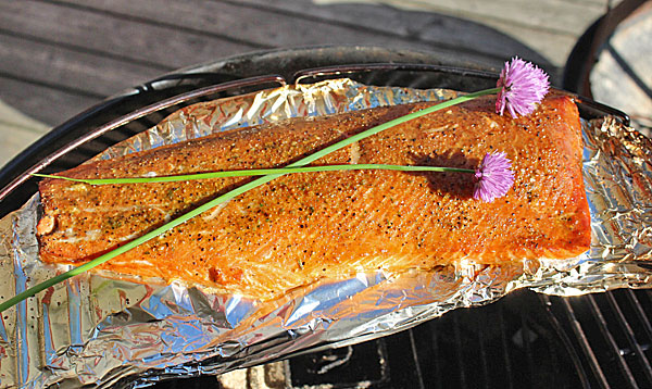 røget Laks - filet - Kulgrill - EnHimmelsk Mundfuld