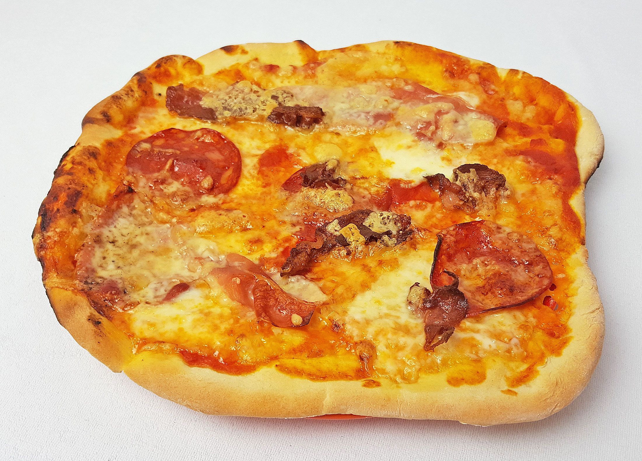 Test af forhøjers pizzalåge og pizzasten