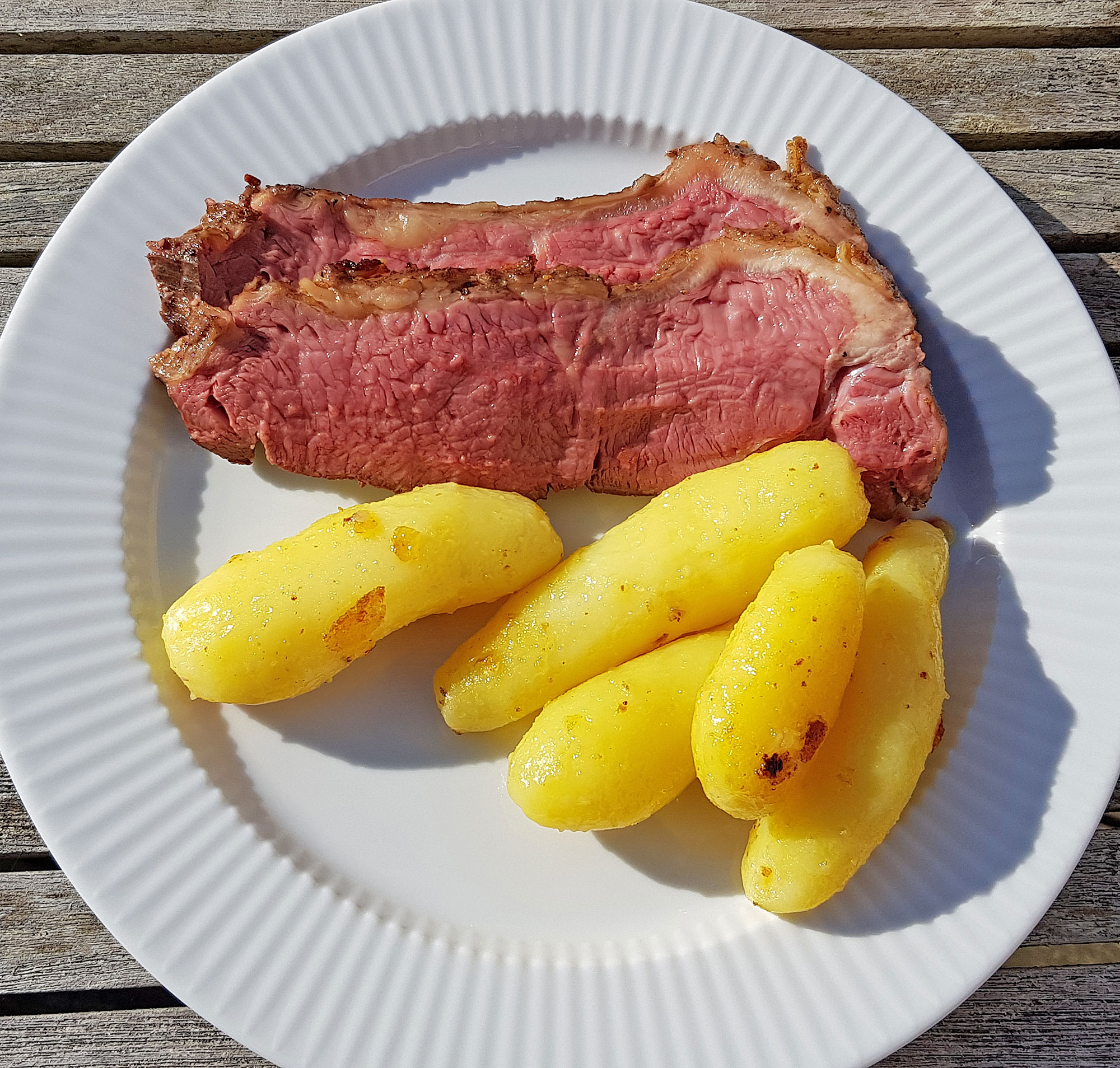 tiggeri maternal dagbog Oksefilet med fedtkant - Sous Vide - EnHimmelsk Mundfuld