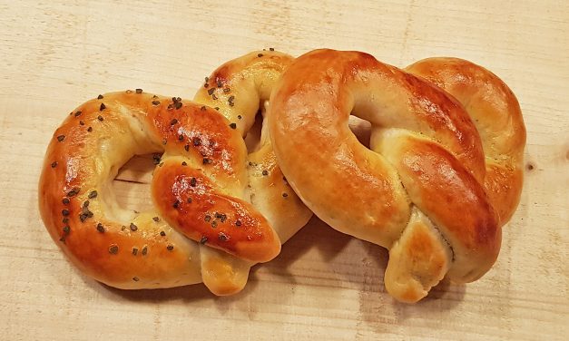 Pretzels – Med baconfedt