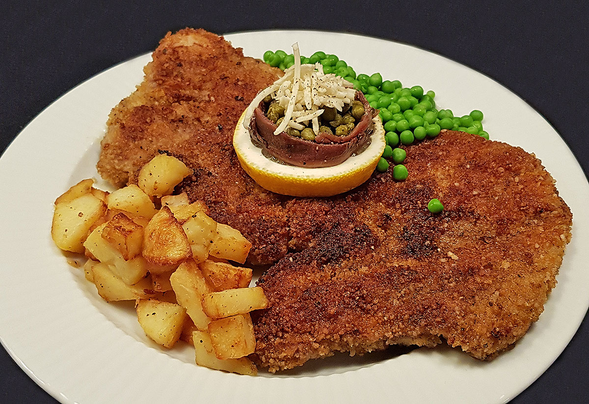 Wienerschnitzel Mundfuld