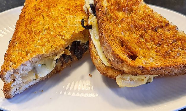 Grilled ostesandwich – airfryer